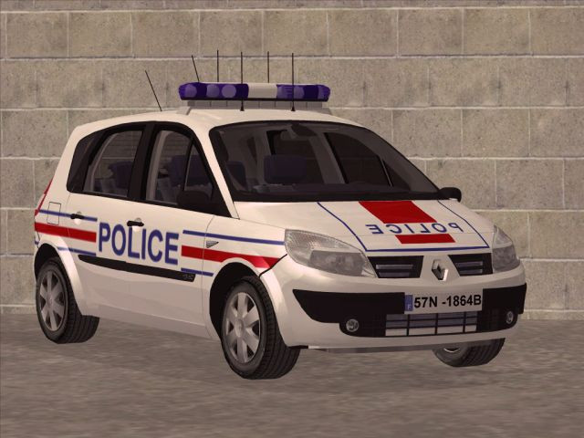 Renault Scenic Police Nationale Grandtheftauto Fr